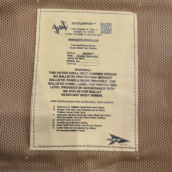 First Spear Sierra Armor carrier Vest