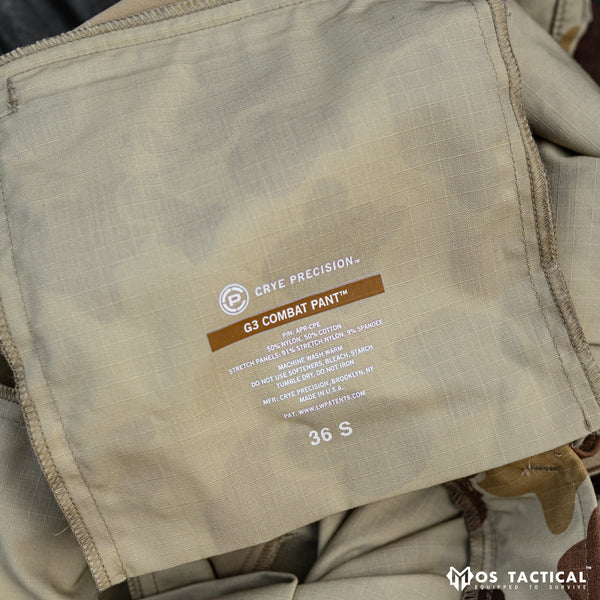 Frog Skin Beach SIZE 36REG Crye Precision™ G3 Combat Shorts