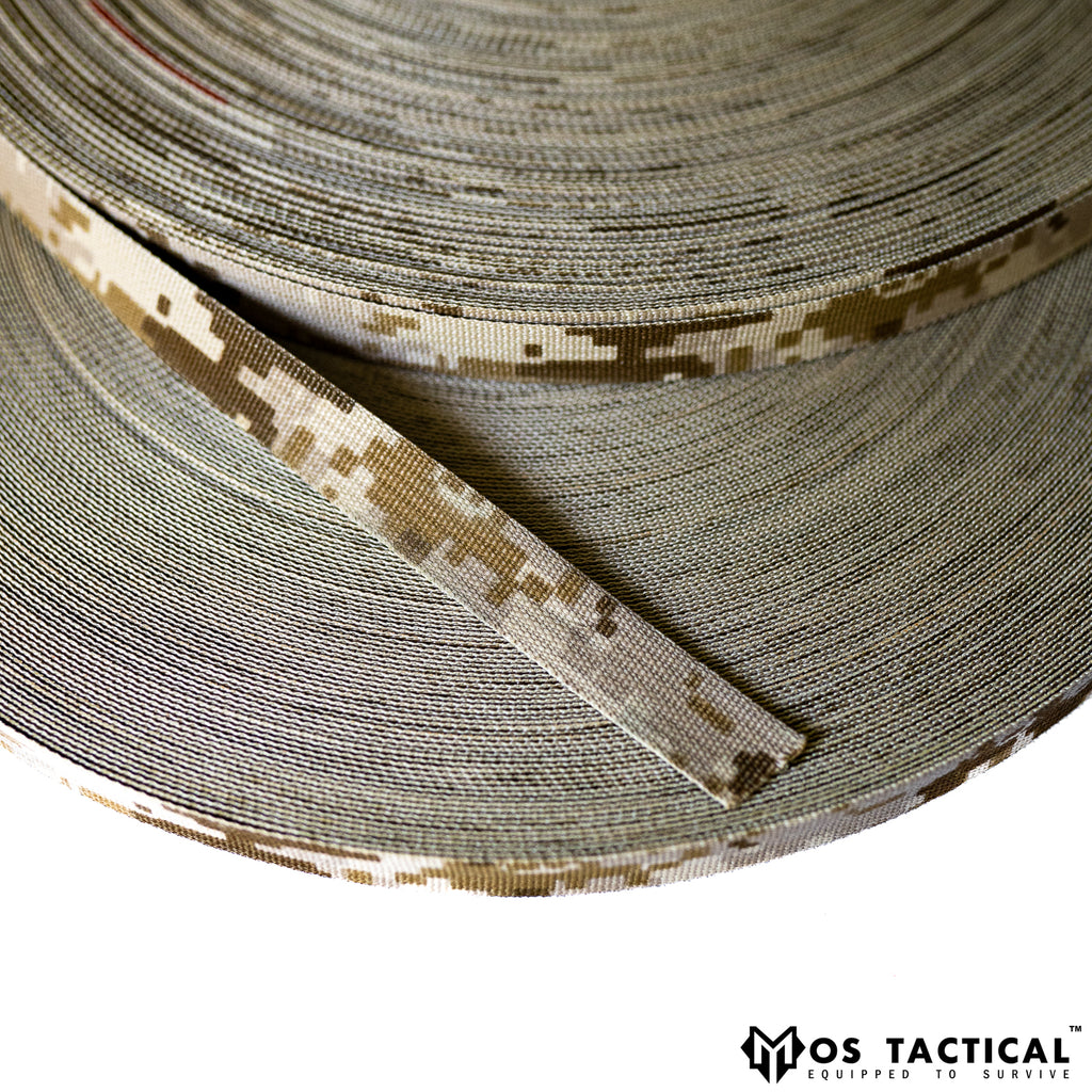 thumbnail image 2 of Narricot Milspec AOR2 Digital 55301 Nylon Webbing – Single Sided, 5 Yards, 1" 2 of 5