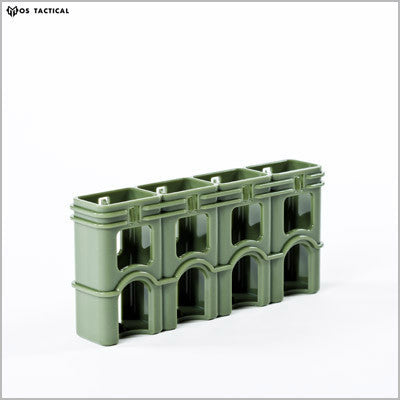 Military Green PowerPax SlimLine 9V Battery Case