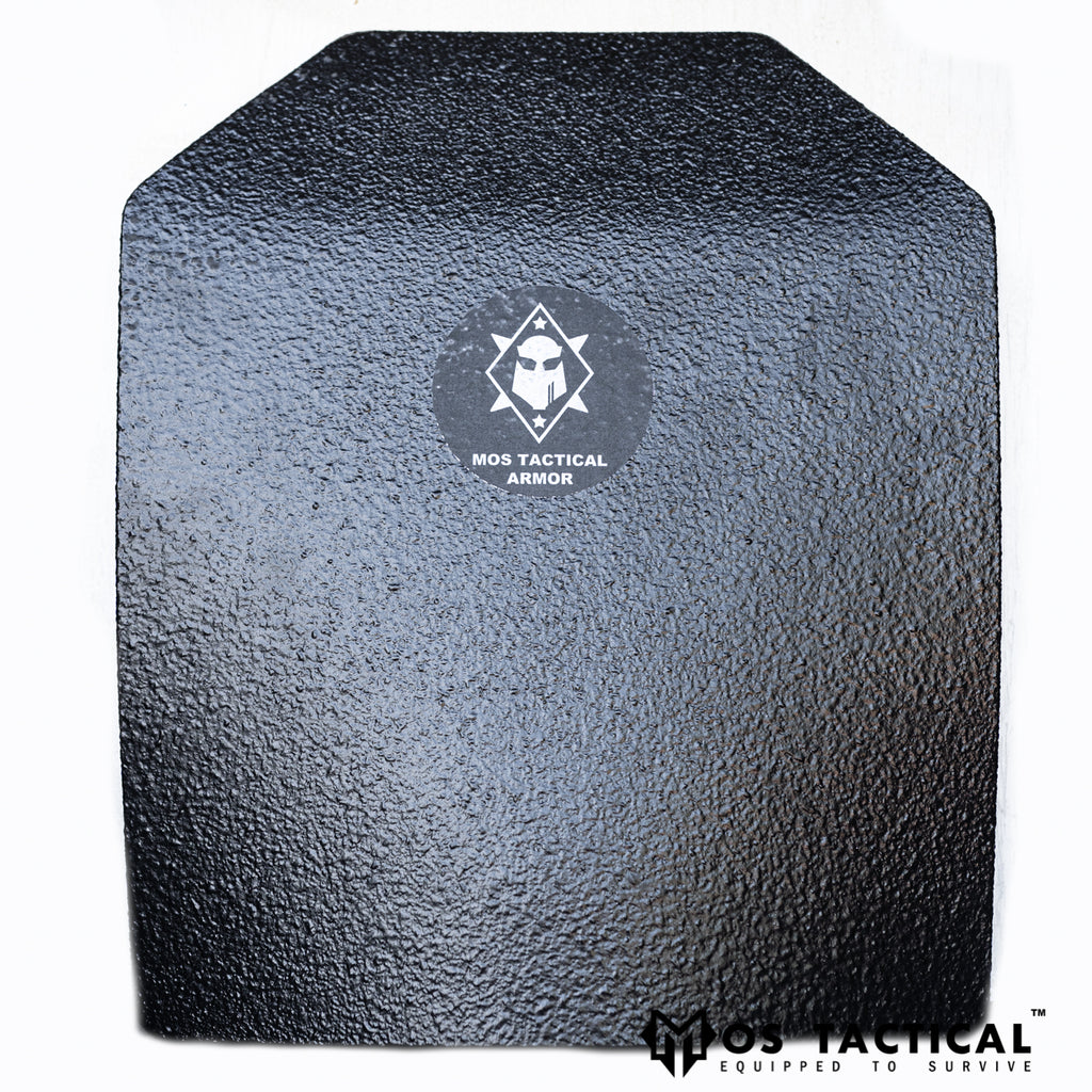 Hard Body Armor Set Steel 10x12 Sapi – MOS Tactical