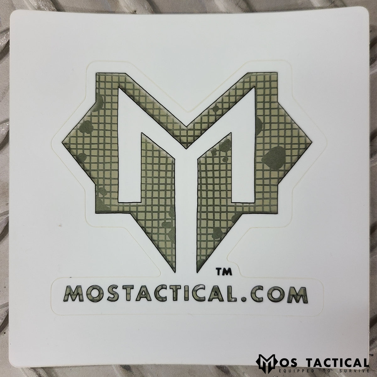 M Comp Sticker MOS Tactical M Sticker DNC DESERT NIGHT CAMO